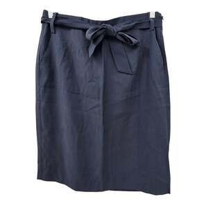 New NWT 1.State Light Blue Skirt Office Work Size 14 Tie Waist